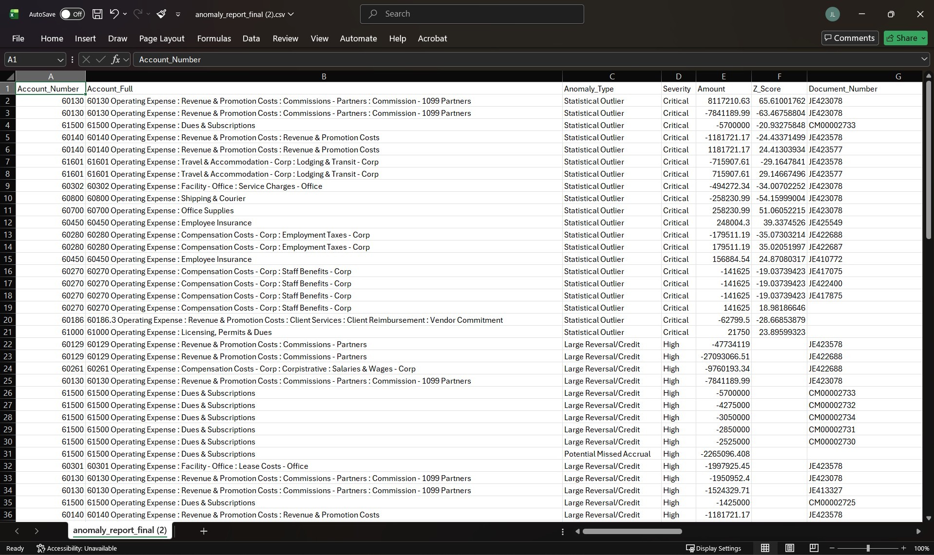 Anomaly Detection screenshot 2